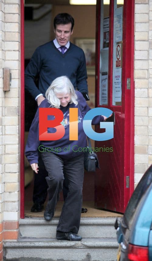 Ann Widdecombe and Anton du Beke in Devon