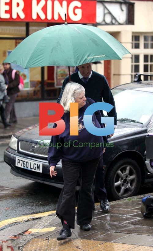 Ann Widdecombe and Anton du Beke in Devon