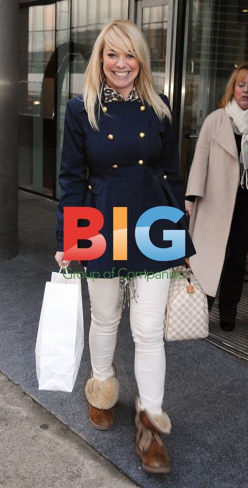 Liz McClarnon and Rhydian Roberts in Dublin