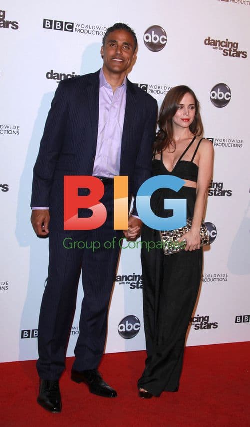 Rick Fox and Eliza Dushku at 'Dancing With The Stars' 200th