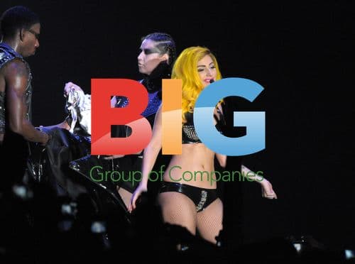 Lady Gaga Performing in Torino, Italy