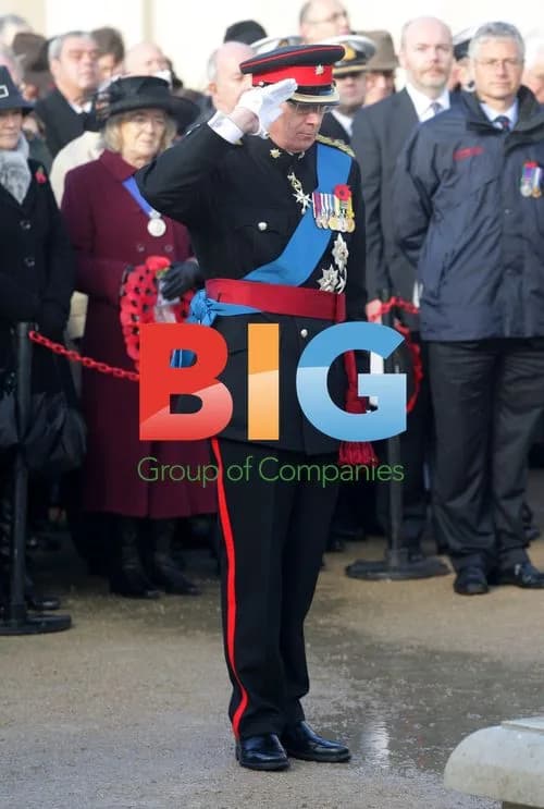 HRH Duke of Gloucester at Armistice Day Service