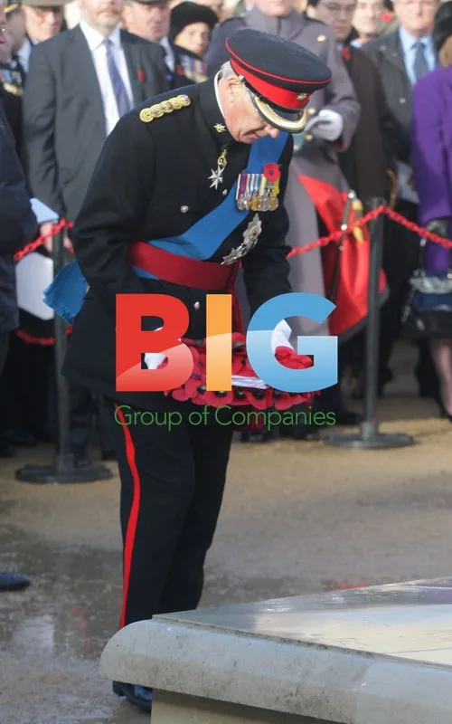 HRH Duke of Gloucester at Armistice Day Service