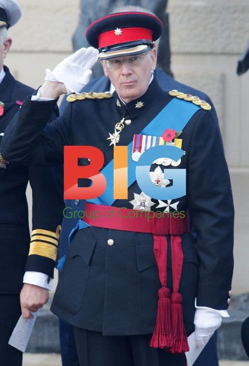 HRH Duke of Gloucester at Armistice Day Service