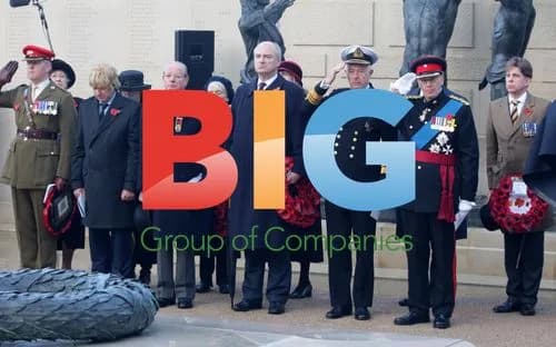 HRH Duke of Gloucester at Armistice Day Service