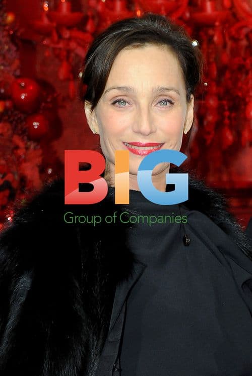 Kristin Scott Thomas and Alber Elbaz at Paris Christmas Shop