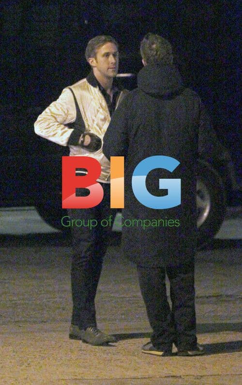 Ryan Gosling films "Drive" in LA