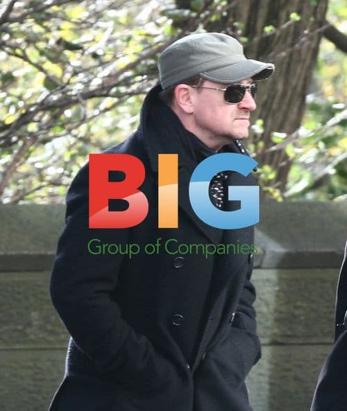 Bono Takes Family Walk in NYC