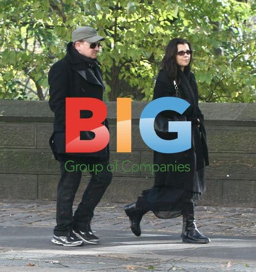Bono and Family Out in New York