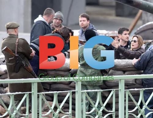 Angelina Jolie Directs Battle Scene in Budapest