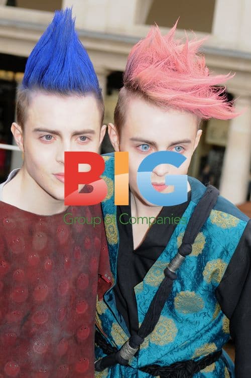 Jedward at Nintendo's Dragons Quest IX Launch