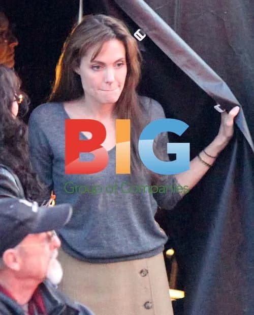Angelina Jolie Directing Night Shoot in Hungary