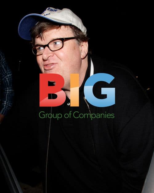 Michael Moore chats with activist