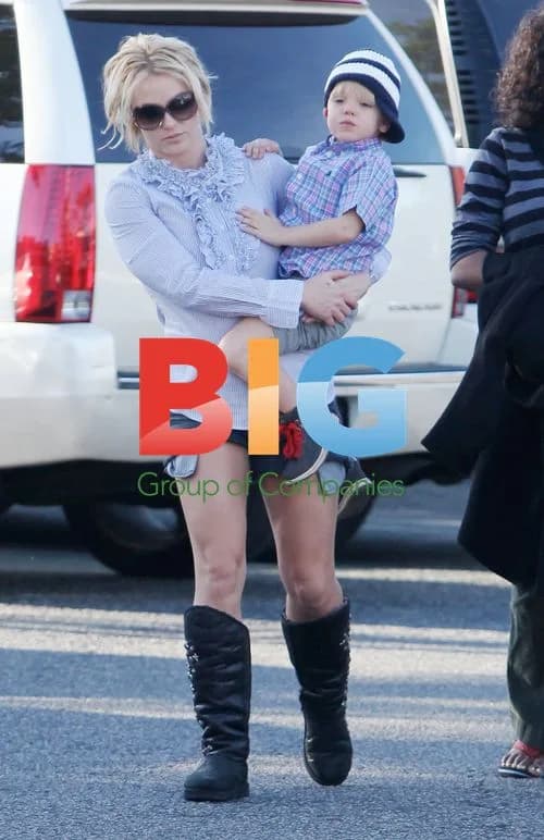 Britney Spears with son Jayden James