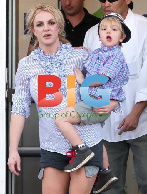 Britney Spears with son Jayden James