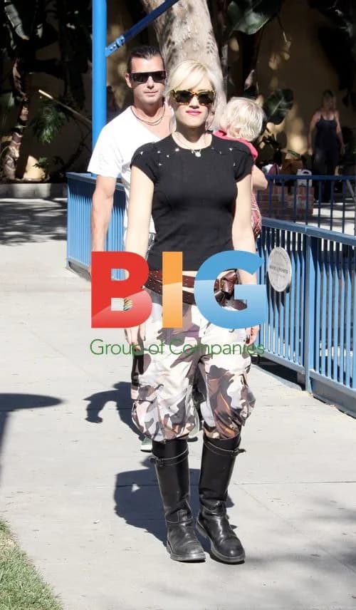 Gwen Stefani with Family at Park