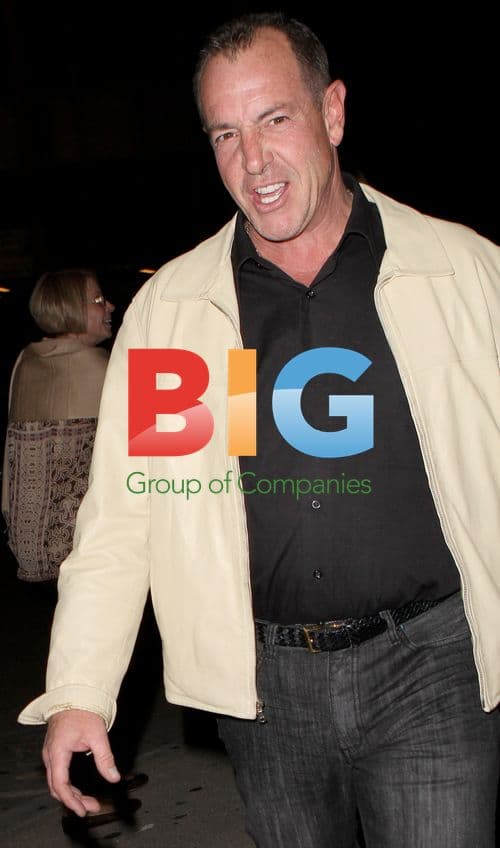 Michael Lohan and date at Philippe Chow