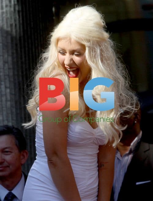 Christina Aguilera Receives Star on Walk of Fame