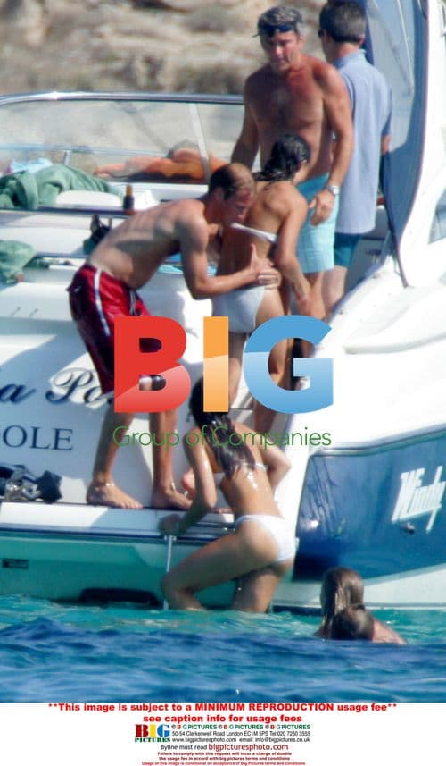 Prince William and Kate Middleton on Ibiza Boat Ride