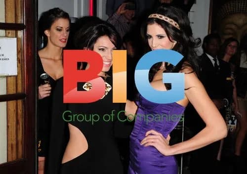 Kelly Brook and Hope Dworaczyk at Playboy energy drink launch