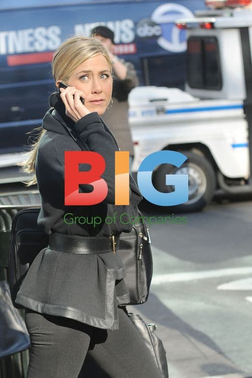 Jennifer Aniston and Paul Rudd filming Wanderlust