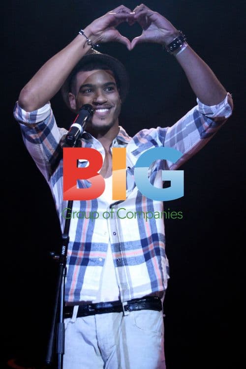 Marlon McKenzie on stage during Children In Need concert