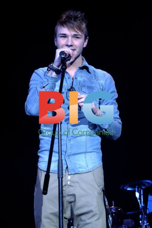 Lloyd Daniels onstage at Children In Need concert