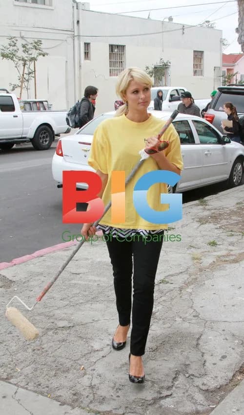 Paris Hilton at Community Service