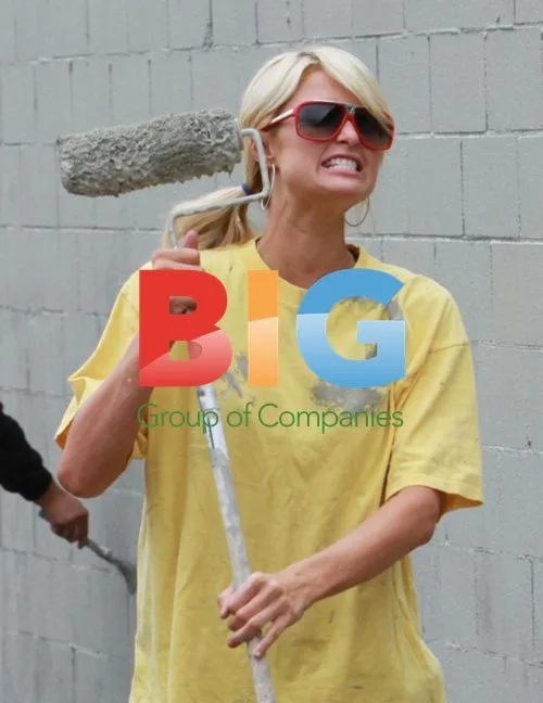 Paris Hilton at Community Service