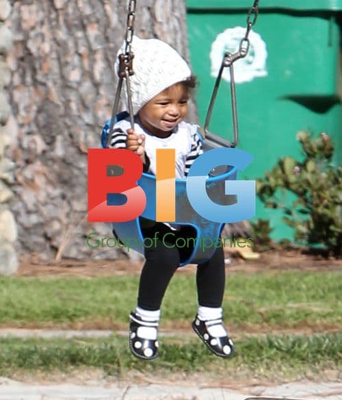 Heidi Klum and Seal's Kids at Park