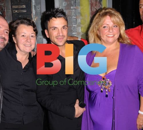 Peter Andre and Claire Powell at Birthday Party