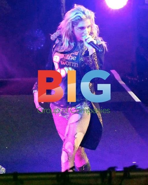 Ke$ha Performing on Jimmy Kimmel Live