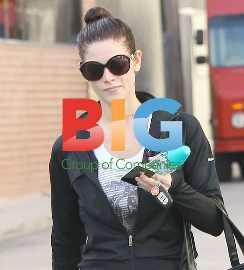 Ashley Greene Leaves Gym in Studio City