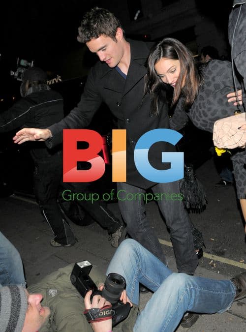 Kelly Brook Leaves Mahiki with Mystery Man