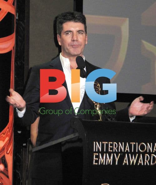 Simon Cowell at the 2010 Emmy International Awards