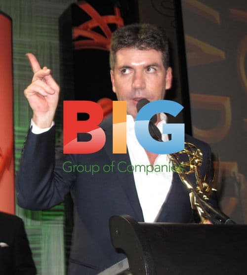 Simon Cowell at 2010 Emmy International Awards