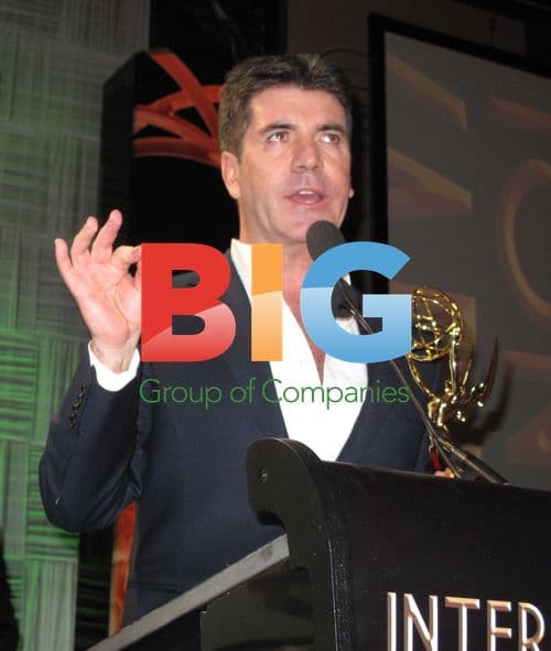 Simon Cowell at 2010 Emmy International Awards