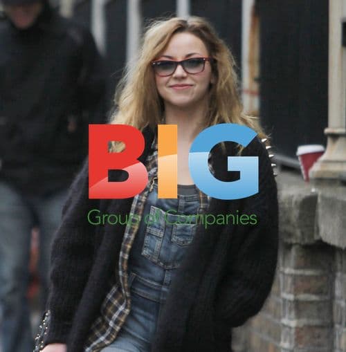 Charlotte Church and Jonathan Powell at Paddington