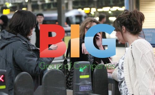 Charlotte Church and Jonathan Powell at Paddington Station
