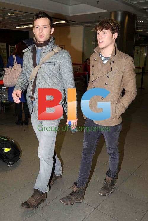 McFly Arrives at Dublin Airport