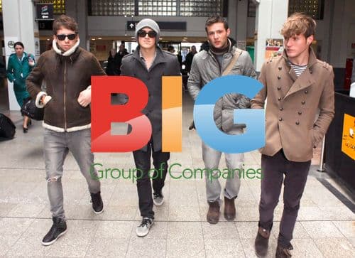 McFly Arriving at Dublin Airport