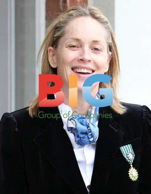 Sharon Stone Shopping in Beverly Hills