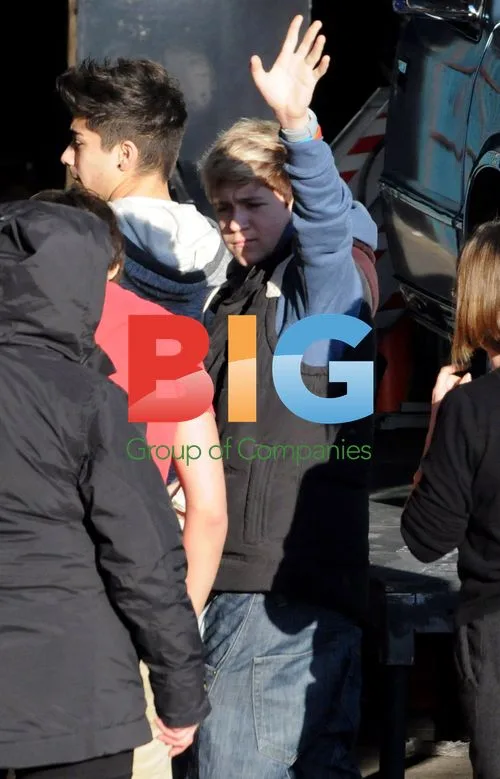 1 Direction at X Factor Studios