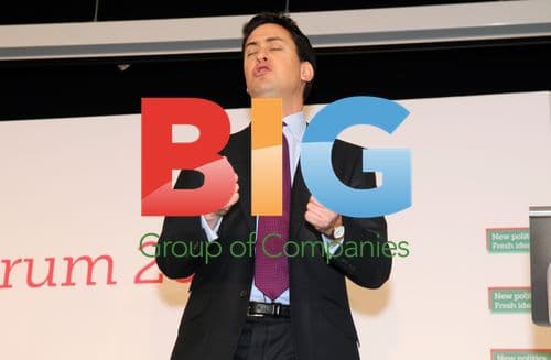 Ed Miliband at Labour Event