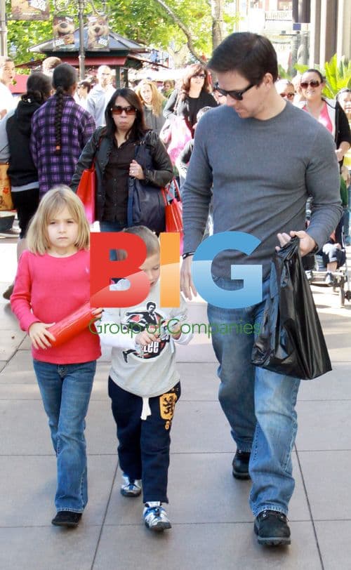 Mark Wahlberg's Family Movie Outing