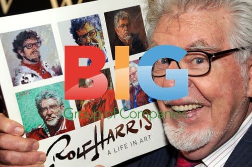 Rolf Harris Launches New Book