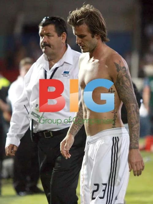 David Beckham at Newcastle Jets Match