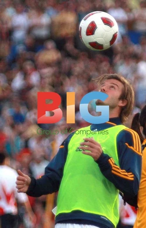 David Beckham at Newcastle Jets Football Match