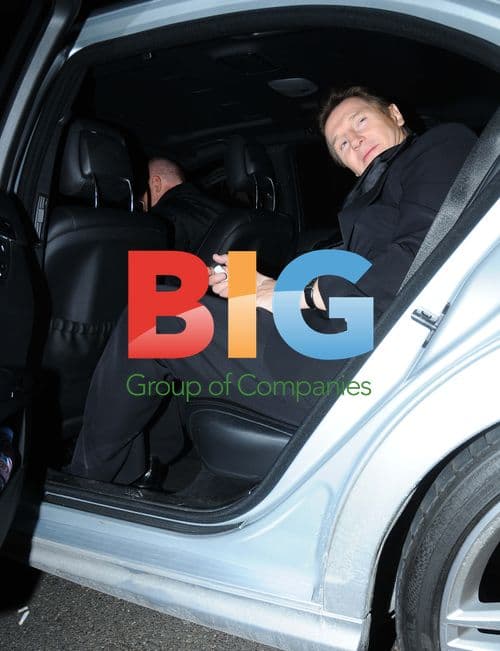 Liam Neeson Leaving Dorchester Hotel