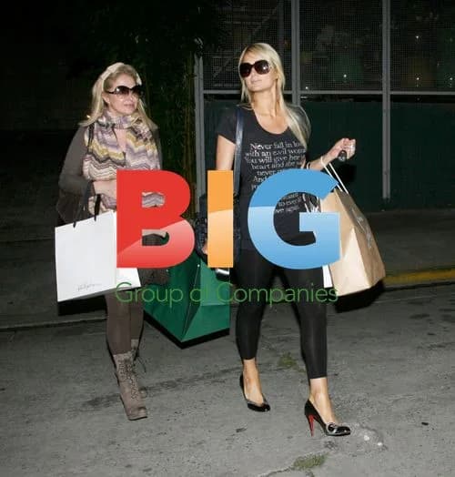 Paris and Nicky Hilton Go Shopping in Beverly Hills